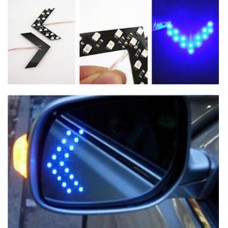 LED указатели поворота зеркала заднего вида синие