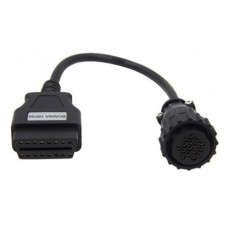 Переходник с OBD2 16pin - Scania DAF 16 pin мама Переходник с OBD2 16pin - Scania DAF 16 pin мама