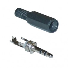 Штекер 3.5мм TRS mini-jack джек стерео 3pin пластиковый корпус Штекер 3.5мм TRS mini-jack джек стерео 3pin пластиковый корпус