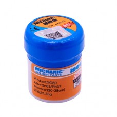 Паяльная паста MECHANIC XG-50 35г Sn63/Pb37 Паяльная паста MECHANIC XG-50 35г Sn63/Pb37