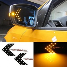 LED указатели поворота зеркала заднего вида желтые