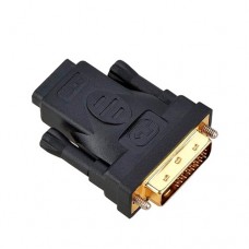 DVI-I 24+5 - HDMI адаптер переходник позолоченный DVI-I 24+5 - HDMI адаптер переходник позолоченный