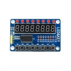 Модуль драйвер клавиатуры и светодиодной индикации TM1638 Arduino Модуль драйвер клавиатуры и светодиодной индикации TM1638 Arduino
