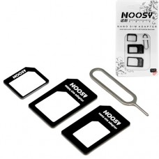 Micro Sim Nano Sim адаптер переходник 3в1 Micro Sim Nano Sim адаптер переходник 3в1