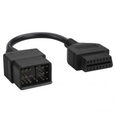 Переходник с OBD2 16pin мама на Toyota 17pin папа Переходник с OBD2 16pin мама на Toyota 17pin папа