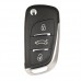Корпус ключ Peugeot 107 207 307 308 406 407 408 Partner CE0536 HU83 3кн