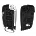 Корпус ключ Peugeot 107 207 307 308 406 407 408 Partner CE0536 HU83 3кн