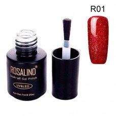 Гель-лак Rosalind R01 красный шиммер 7мл Гель-лак Rosalind R01 красный шиммер 7мл