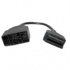 Переходник с OBD2 16pin мама на Toyota 22pin папа Переходник с OBD2 16pin мама на Toyota 22pin папа