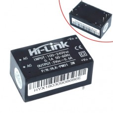 Преобразователь напряжения компактный AC-DC 220В-5В 0.6А HLK-PM01