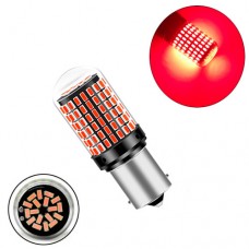 LED 1156 BA15S P21W лампа в автомобиль, 144 SMD 3014 красный