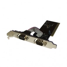 Контроллер PCI переходник на 2 RS232 DB9 COM-порта Контроллер PCI переходник на 2 RS232 DB9 COM-порта