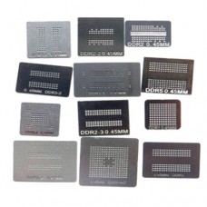 Набор из 12 BGA трафаретов для памяти DDR DDR2 DDR3