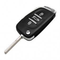 Корпус ключ для Peugeot 306 407 807 3 кн CE0523 HU83