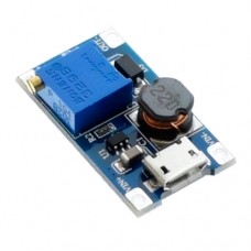 Преобразователь напряжения повышающий MT3608 2-24 на 28В MicroUSB