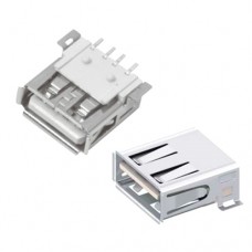 Разъем USB 2.0 мама 4pin AF 90 градусов SMT SMD
