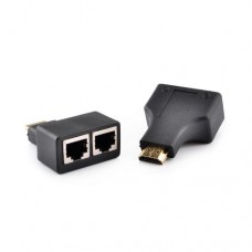 HDMI удлинитель до 30 м по витой паре RJ45 HDMI удлинитель до 30 м по витой паре RJ45