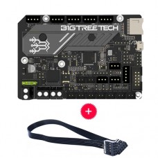 Плата управления BIGTREETECH SKR MINI E3 V3.0 TMC2209 с кабелем для Ender3 V2 Плата управления BIGTREETECH SKR MINI E3 V3.0 TMC2209 с кабелем для Ender3 V2