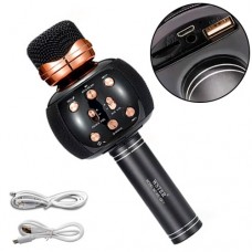 Микрофон караоке WS-2911 беспроводной с колонкой Bluetooth USB
