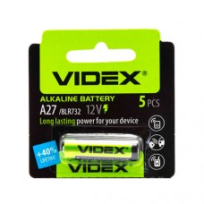 Батарейка 12V 27A MN27 8LR732, Videx A27 12В батарея Батарейка 12V 27A MN27 8LR732, Videx A27 12В батарея