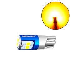 Светодиодная лампа W5W led T10 теплый белый Maxgtrs
