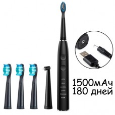 Ультразвуковая зубная щетка SEAGO SG-575 5 насадок Ультразвуковая зубная щетка SEAGO SG-575 5 насадок