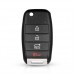 Корпус ключ KIA Carens Cerato Forte RIO K2 K3 K5 TOY40 4кн
