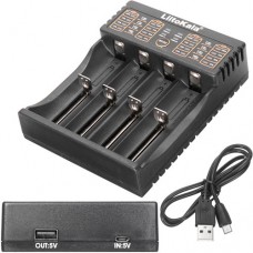 Умное зарядное устройство Liitokala Lii-402 Li-ion 18650 Ni-MH, 4 канала Умное зарядное устройство Liitokala Lii-402 Li-ion 18650 Ni-MH, 4 канала