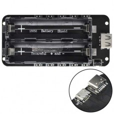 Battery Shield V8 для питания Arduino ESP8266 ESP32, 2x 18650 зарядное Battery Shield V8 для питания Arduino ESP8266 ESP32, 2x 18650 зарядное
