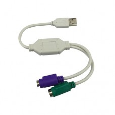 Переходник USB ps2 для клавиатуры и мыши Переходник USB ps2 для клавиатуры и мыши