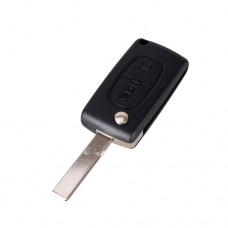 Корпус ключ Peugeot 107 207 307 307S 308 407 607 CE0536 HU83 2кн