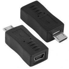 Переходник адаптер miniUSB мама - microUSB папа Переходник адаптер miniUSB мама - microUSB папа