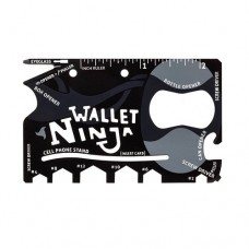 Карманный инструмент выживания, мультитул кредитка 18в1, Wallet Ninja