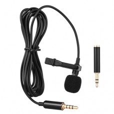 Микрофон петличный петличка для смартфона камеры ПК