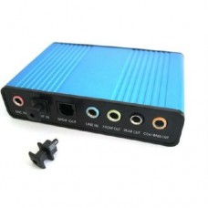Внешняя USB звуковая карта 5.1 S/PDIF аппаратная CM6206