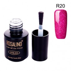 Гель-лак Rosalind R20 фуксия шиммер 7мл Гель-лак Rosalind R20 фуксия шиммер 7мл