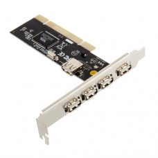 Контроллер PCI переходник на 5 USB 2.0 портов Контроллер PCI переходник на 5 USB 2.0 портов