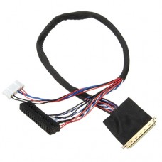 Кабель шлейф LVDS I-PEX 40pin 1канал 6бит для ЖК матриц LP140WH1 Кабель шлейф LVDS I-PEX 40pin 1канал 6бит для ЖК матриц LP140WH1