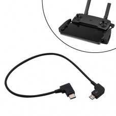 MicroUSB - Type-C кабель для пульта DJI Spark, Mavic Pro Air 28см MicroUSB - Type-C кабель для пульта DJI Spark, Mavic Pro Air 28см