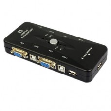 KVM переключатель USB 4 портовый KVM переключатель USB 4 портовый