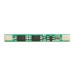 Плата защиты Li-ion аккумулятора 18650 3.7 В PCB BMS 1s 2а 10шт