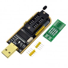 Программатор CH341A USB для прошивки микросхем памяти 24 EEPROM и 25 SPI Flash BIOS Программатор CH341A USB для прошивки микросхем памяти 24 EEPROM и 25 SPI Flash BIOS