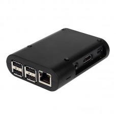 Корпус для Raspberry Pi B+ 2 B 2B 3 B 3B черный