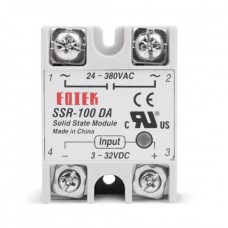 Реле Fotek SSR-100DA 100А DC-AC Реле Fotek SSR-100DA 100А DC-AC