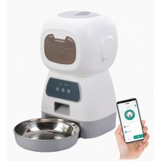 Автоматическая умная кормушка для кошек и собак Elf Pet Feeder с WiFi 3.5 л Автоматическая умная кормушка для кошек и собак Elf Pet Feeder с WiFi 3.5 л