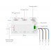 Датчик учета электроэнергии Zemismart SPM02 63А 3 фазы Zigbee