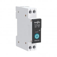 Реле Tongou TO-Q-SY1-JWT 1P 63А din wifi счетчик
